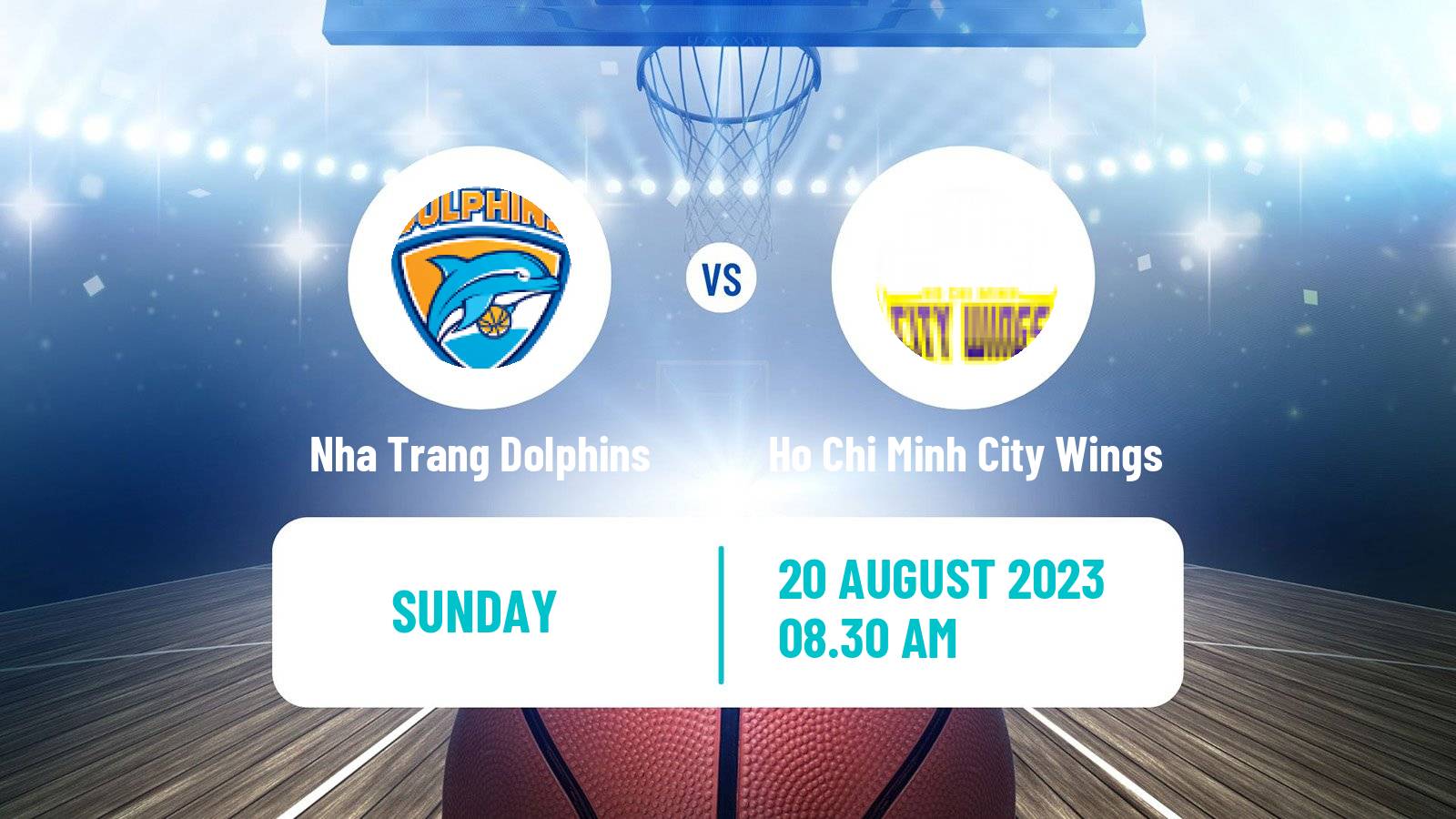 Basketball Vietnamese VBA Nha Trang Dolphins - Ho Chi Minh City Wings