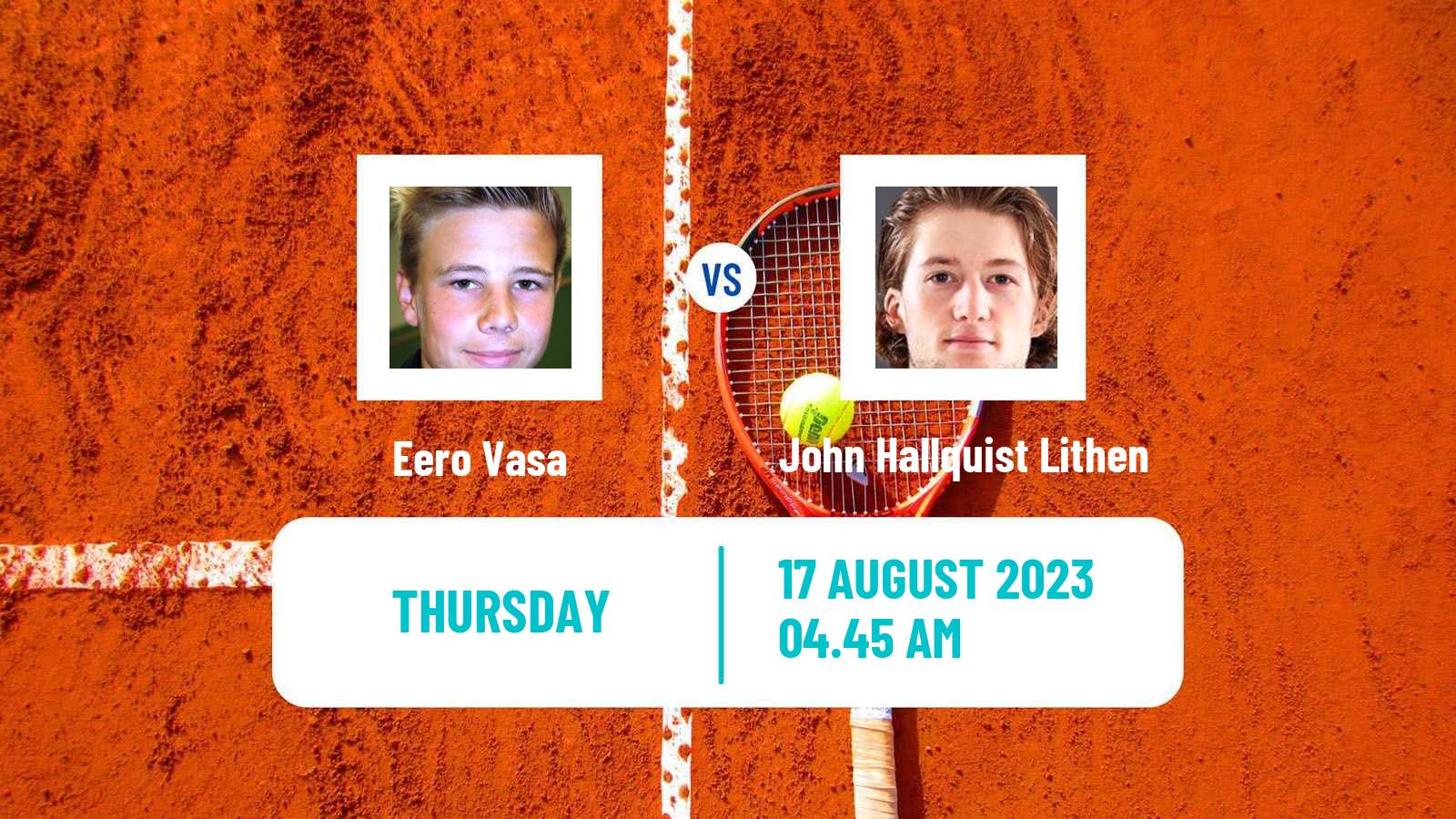 Tennis ITF M25 Ystad Men Eero Vasa - John Hallquist Lithen