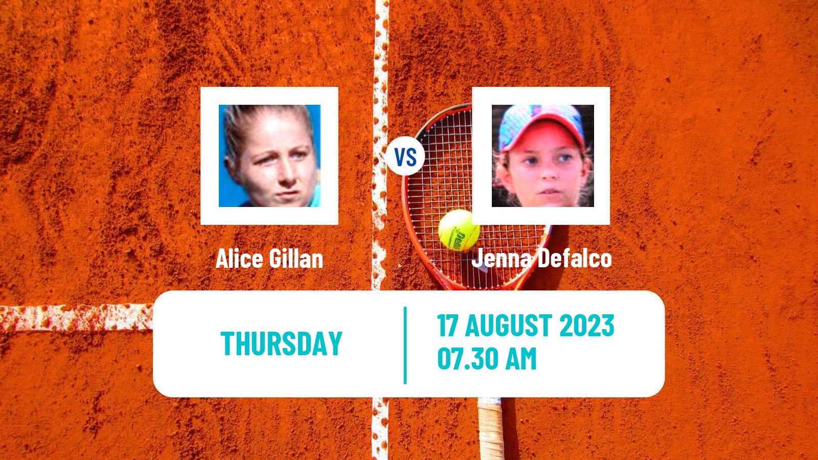 Tennis ITF W25 Aldershot Women Alice Gillan - Jenna Defalco