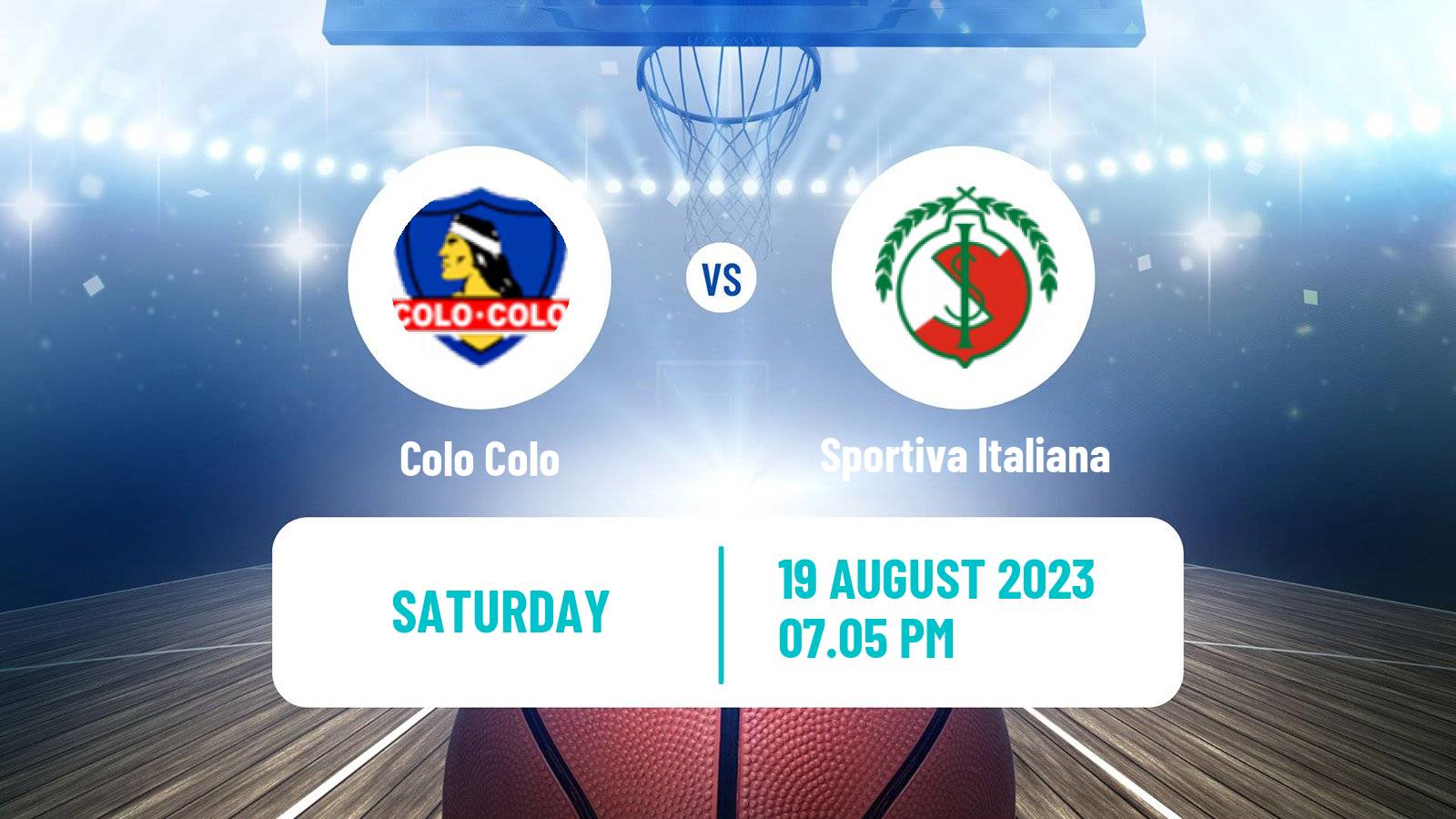 Basketball Chilean LNB 2 Colo Colo - Sportiva Italiana