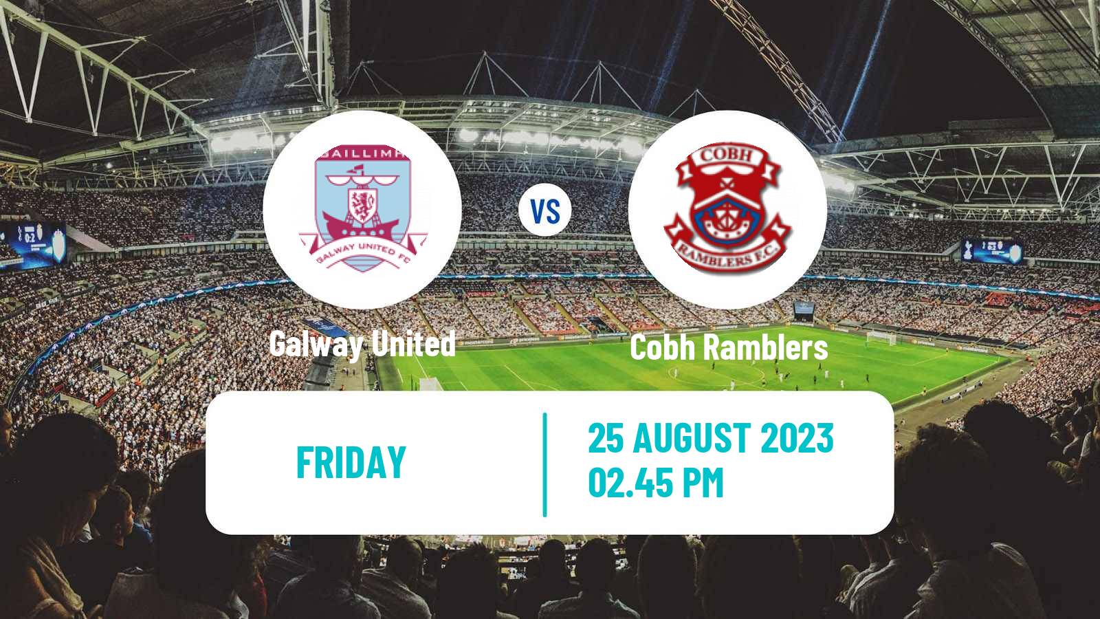 Soccer Irish Division 1 Galway United - Cobh Ramblers