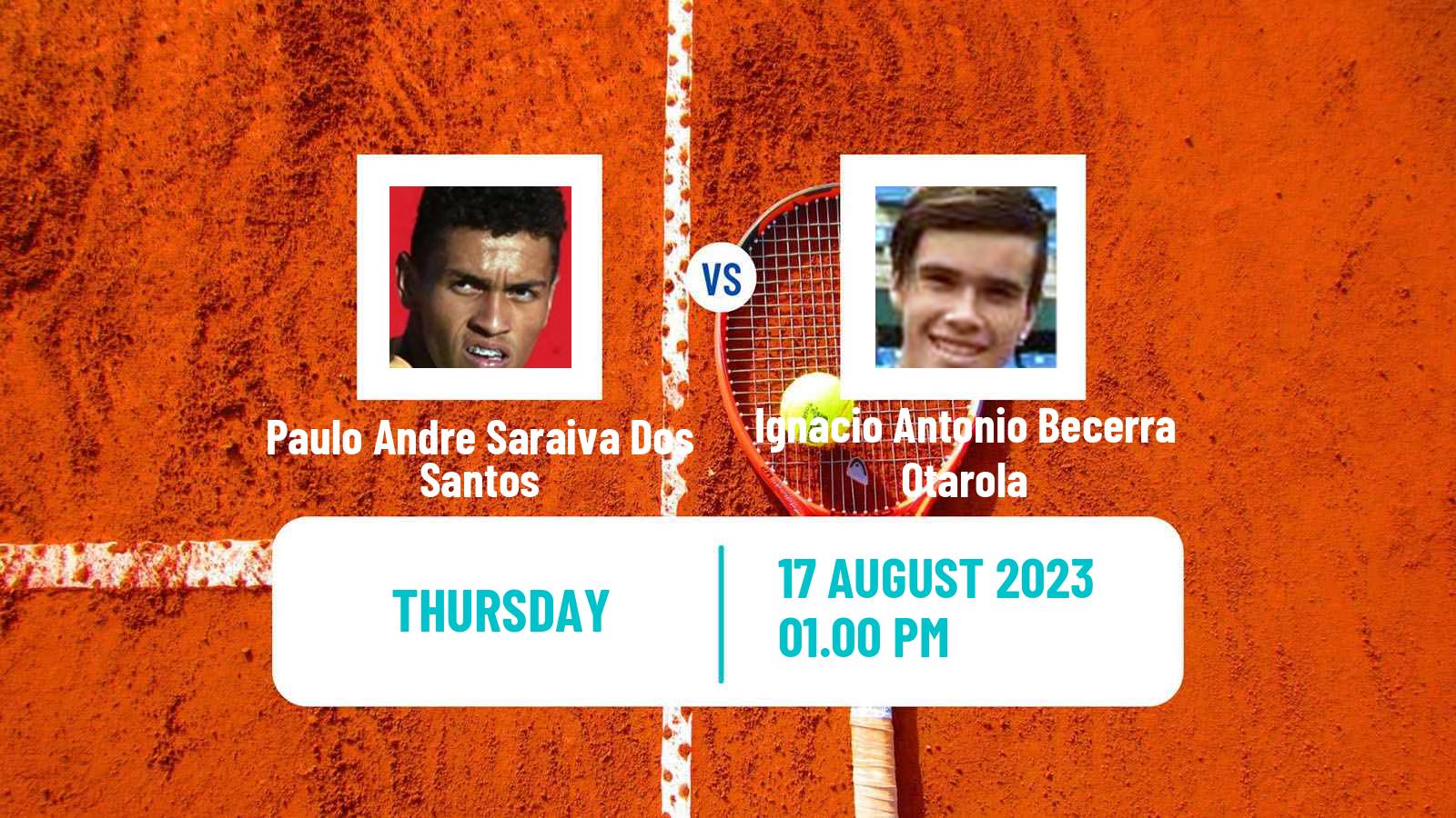 Tennis ITF M15 Belem Men Paulo Andre Saraiva Dos Santos - Ignacio Antonio Becerra Otarola