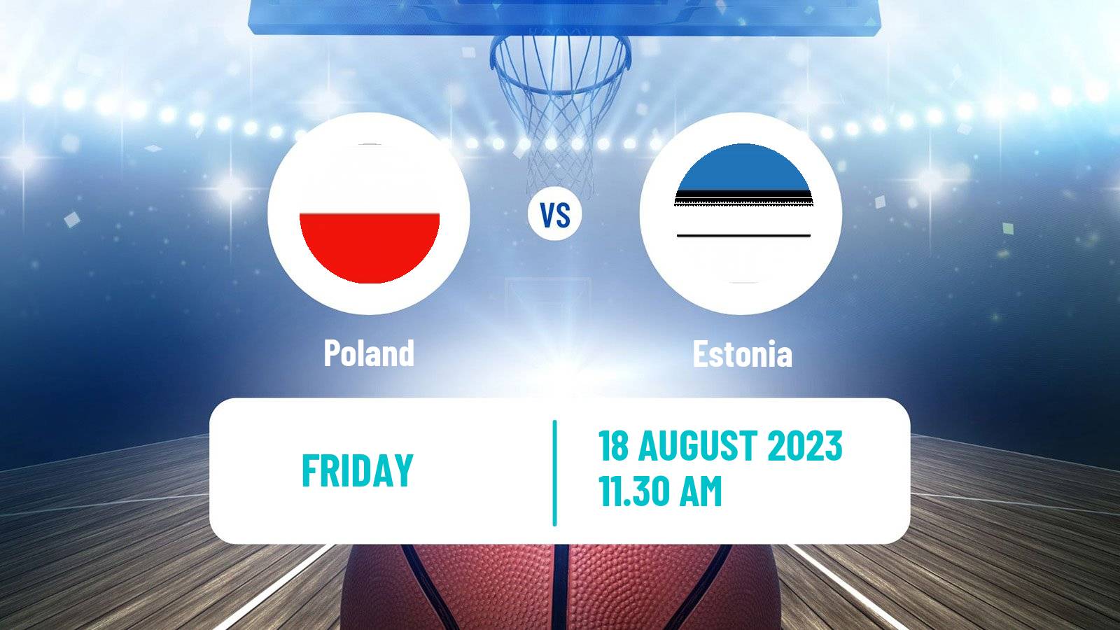 Basketball Olympic Games - Basketball Poland - Estonia