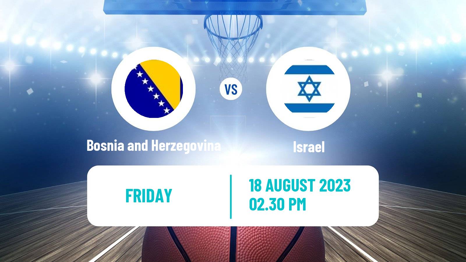 Basketball Olympic Games - Basketball Bosnia and Herzegovina - Israel