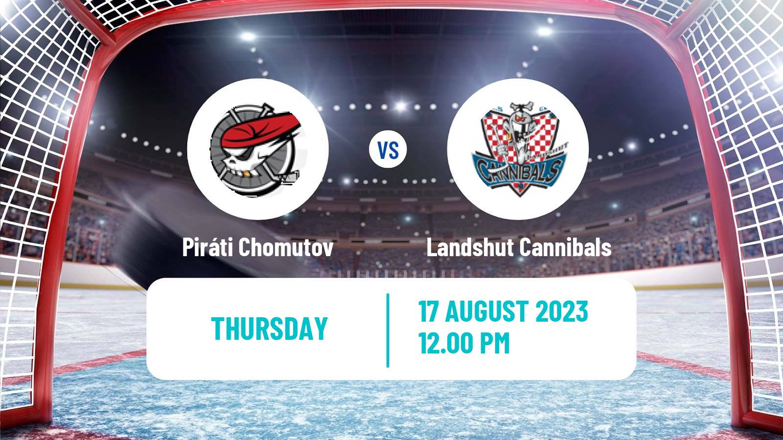 Hockey Club Friendly Ice Hockey Piráti Chomutov - Landshut Cannibals