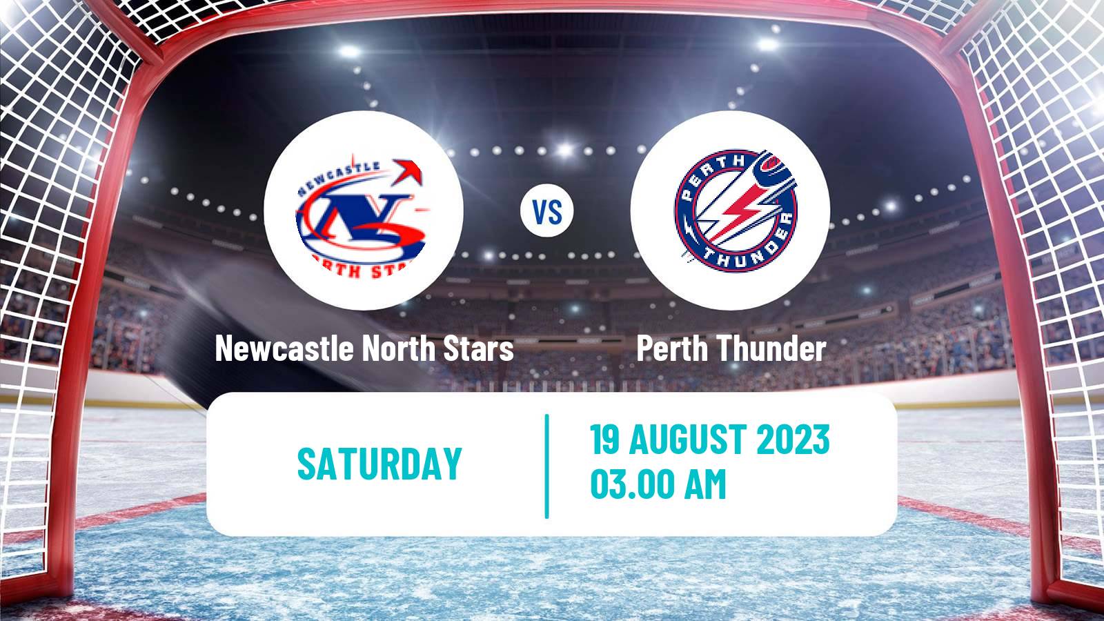 Hockey Australian Ice Hockey League Newcastle North Stars - Perth Thunder