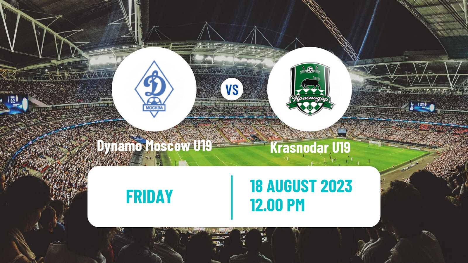 Soccer Russian Youth League Dynamo Moscow U19 - Krasnodar U19