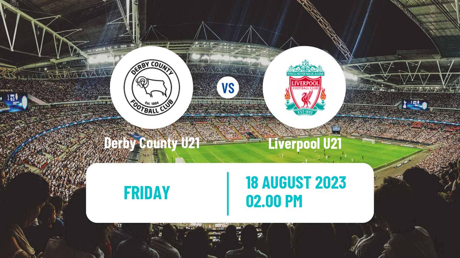 Soccer English Premier League 2 Derby County U21 - Liverpool U21