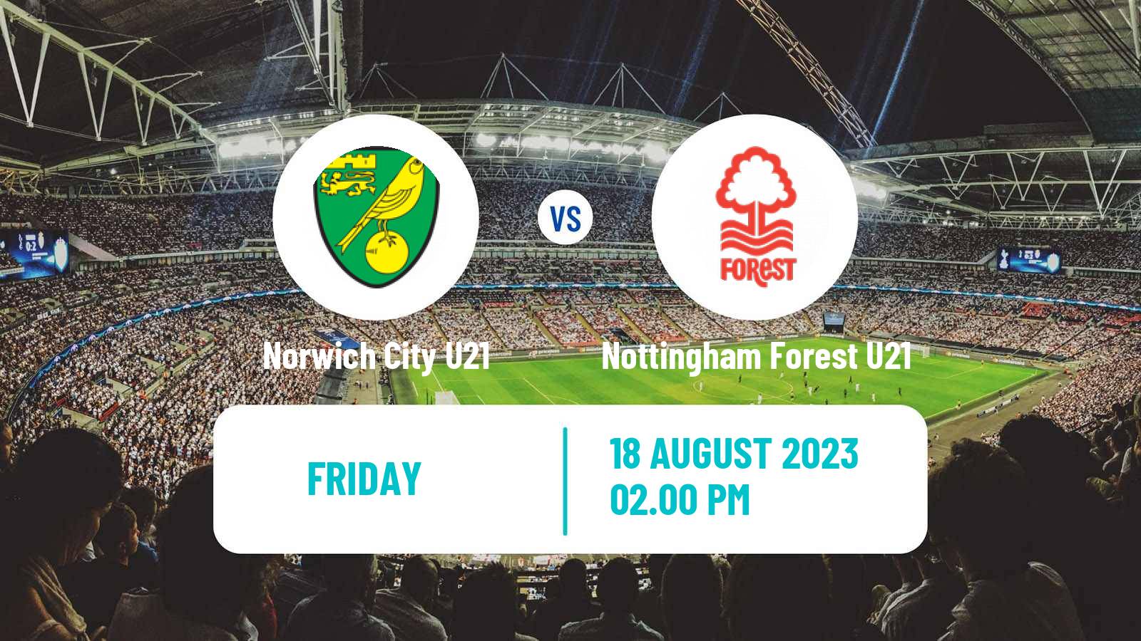 Soccer English Premier League 2 Norwich City U21 - Nottingham Forest U21