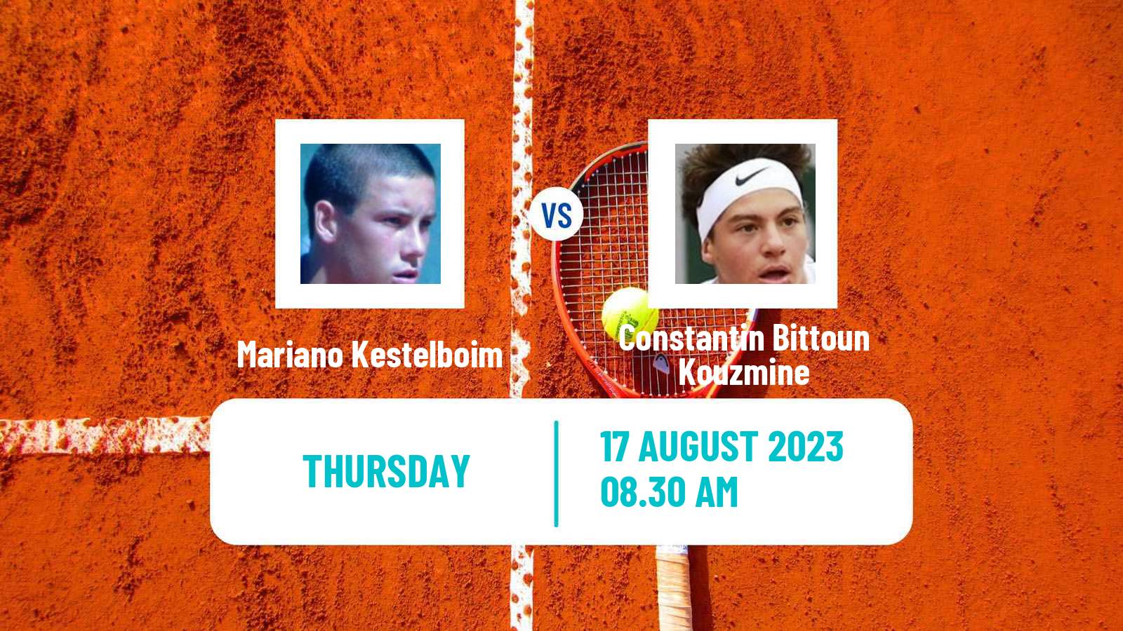 Tennis ITF M25 Koksijde Men Mariano Kestelboim - Constantin Bittoun Kouzmine