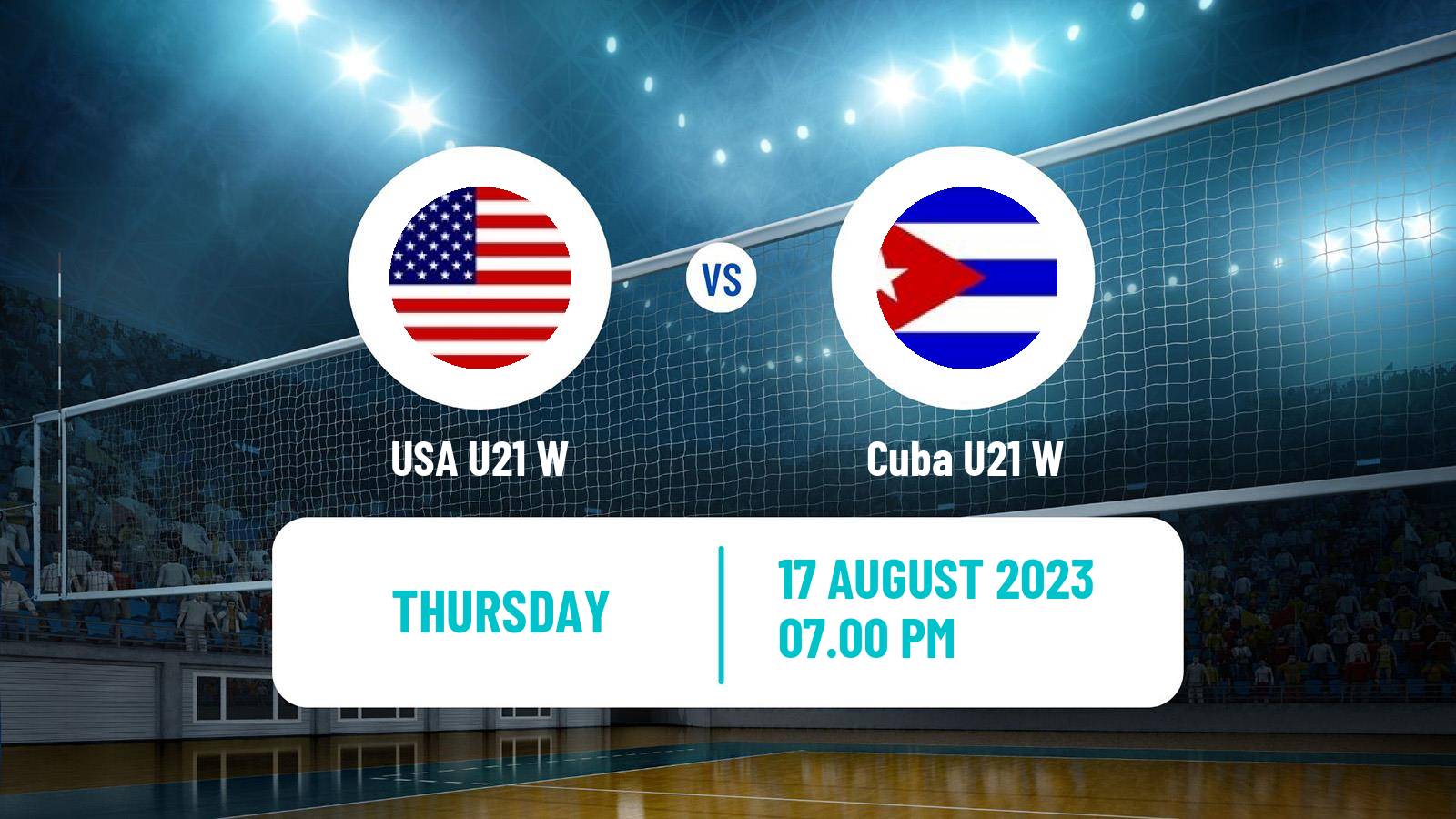Volleyball World Championship U21 Volleyball Women USA U21 W - Cuba U21 W