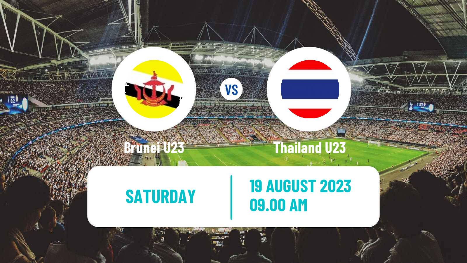 Soccer AFF Championship U23 Brunei U23 - Thailand U23