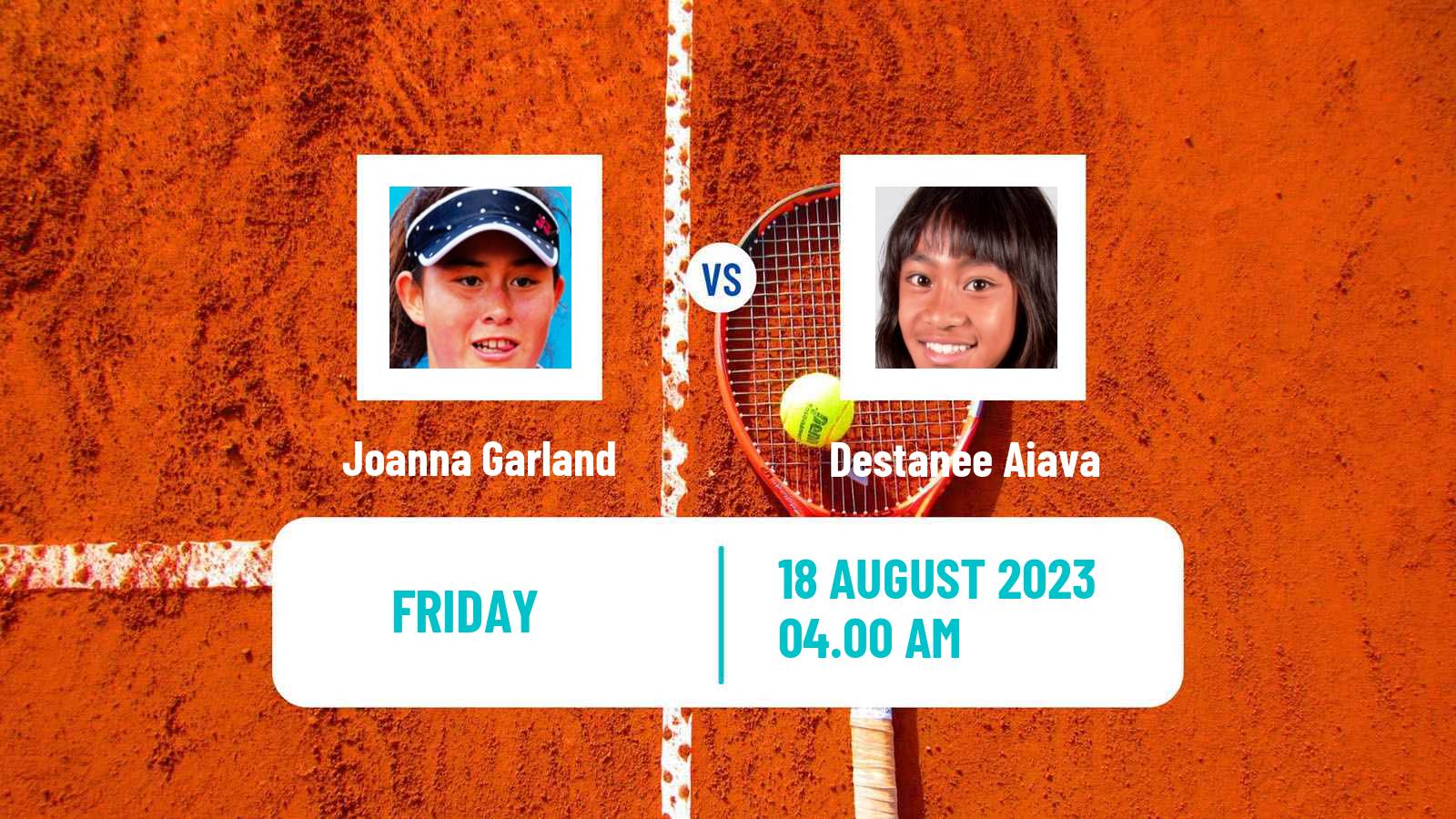 Tennis ITF W25 Aldershot Women Joanna Garland - Destanee Aiava