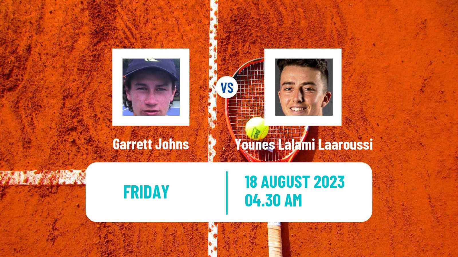Tennis ITF M15 Monastir 33 Men Garrett Johns - Younes Lalami Laaroussi