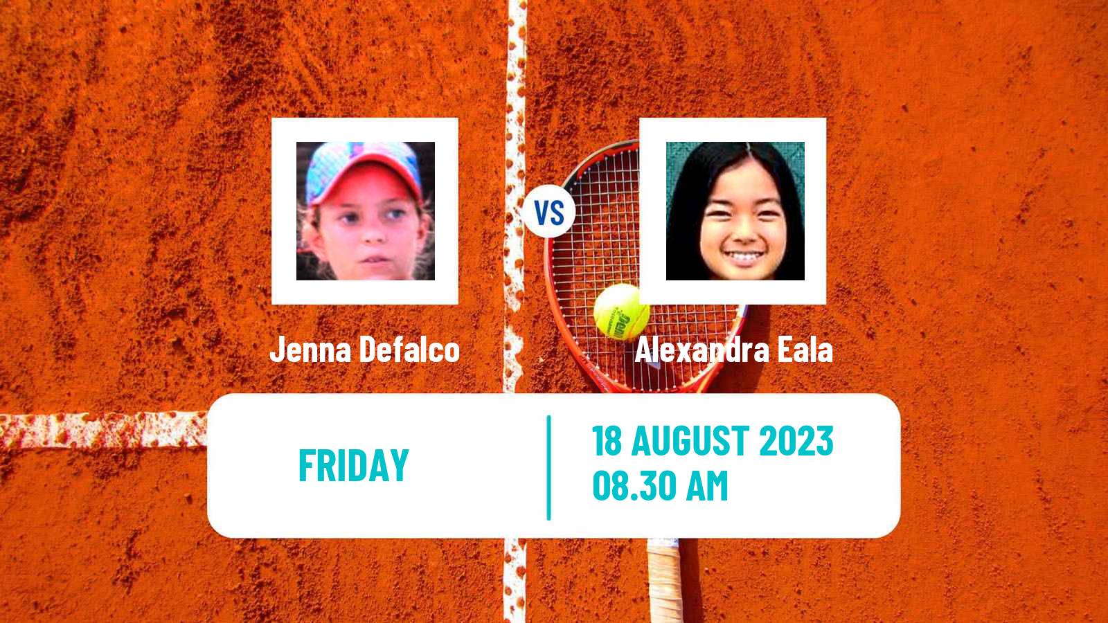 Tennis ITF W25 Aldershot Women Jenna Defalco - Alexandra Eala