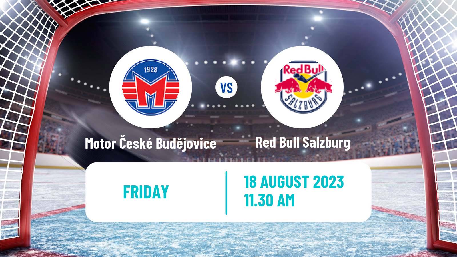 Hockey Club Friendly Ice Hockey Motor České Budějovice - Red Bull Salzburg