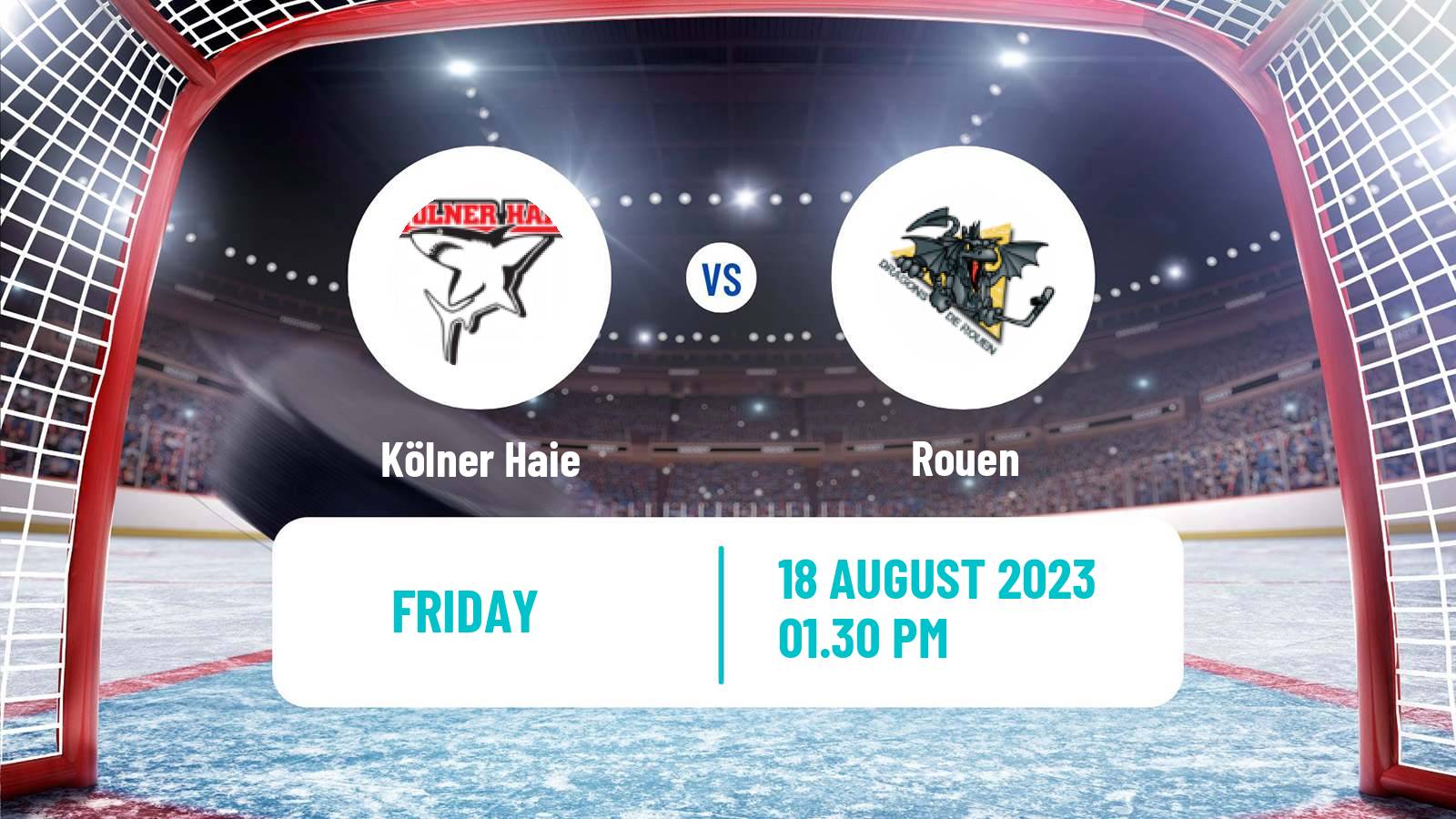 Hockey Club Friendly Ice Hockey Kölner Haie - Rouen