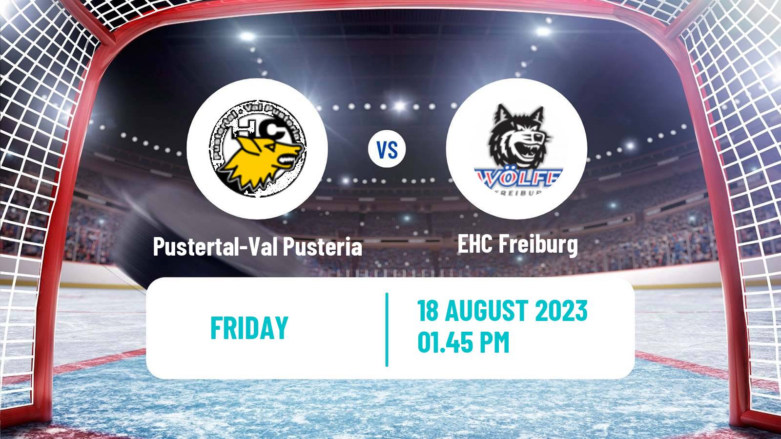 Hockey Club Friendly Ice Hockey Pustertal-Val Pusteria - EHC Freiburg