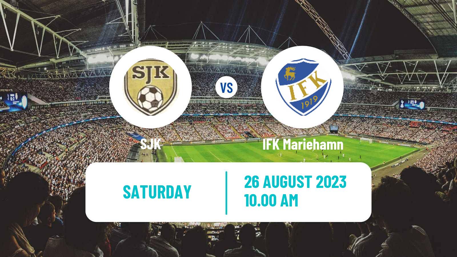 Soccer Finnish Veikkausliiga SJK - IFK Mariehamn