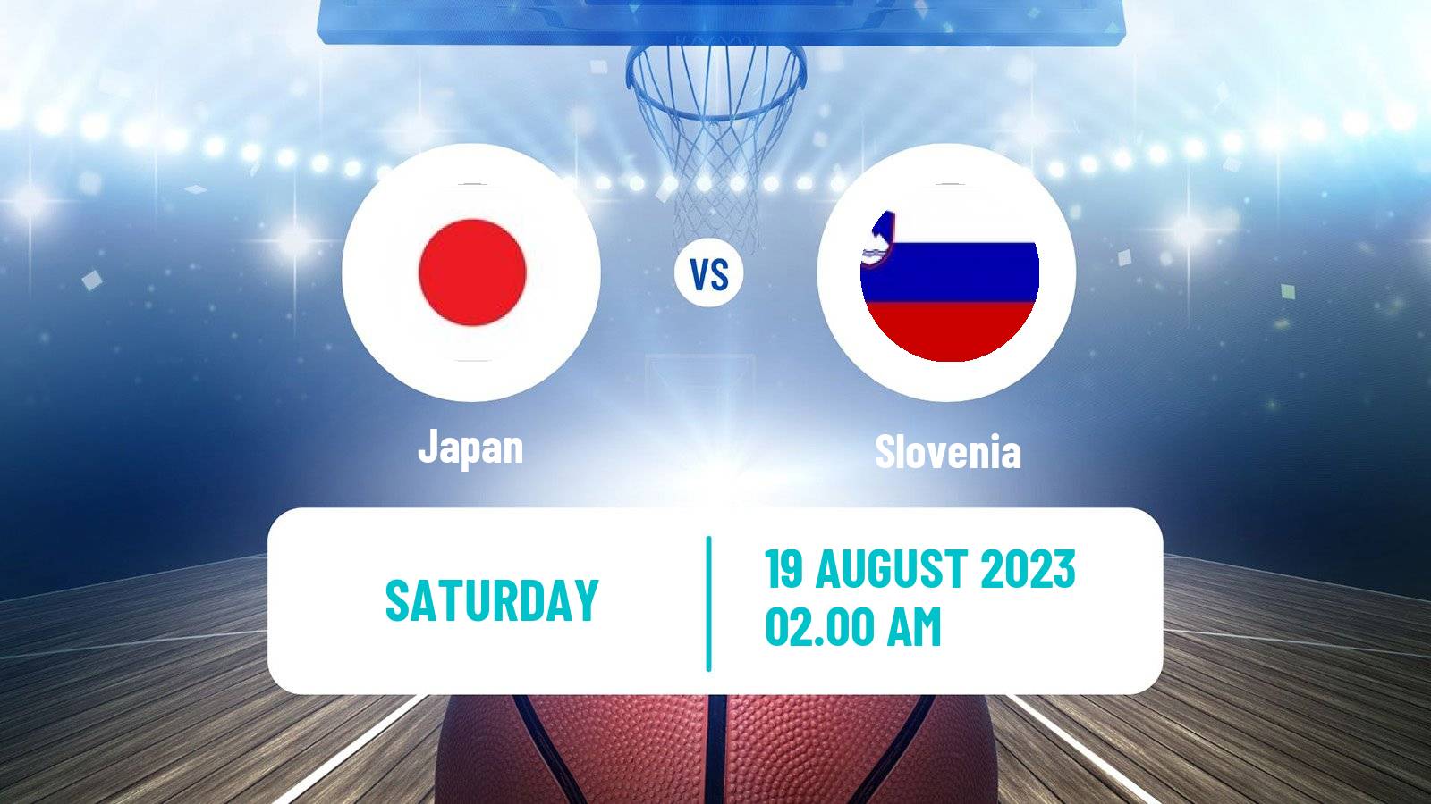 Basketball Friendly International Basketball Japan - Slovenia
