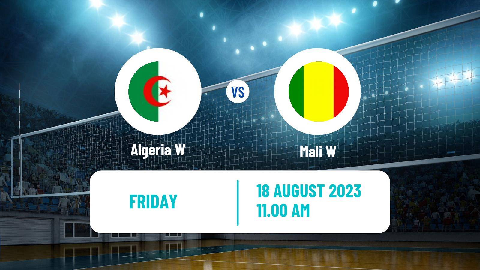 Volleyball African Championship Volleyball Women Algeria W - Mali W