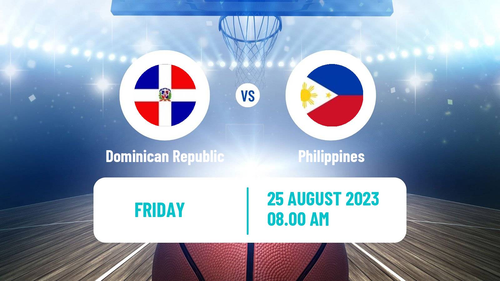 Basketball World Championship Basketball Dominican Republic - Philippines