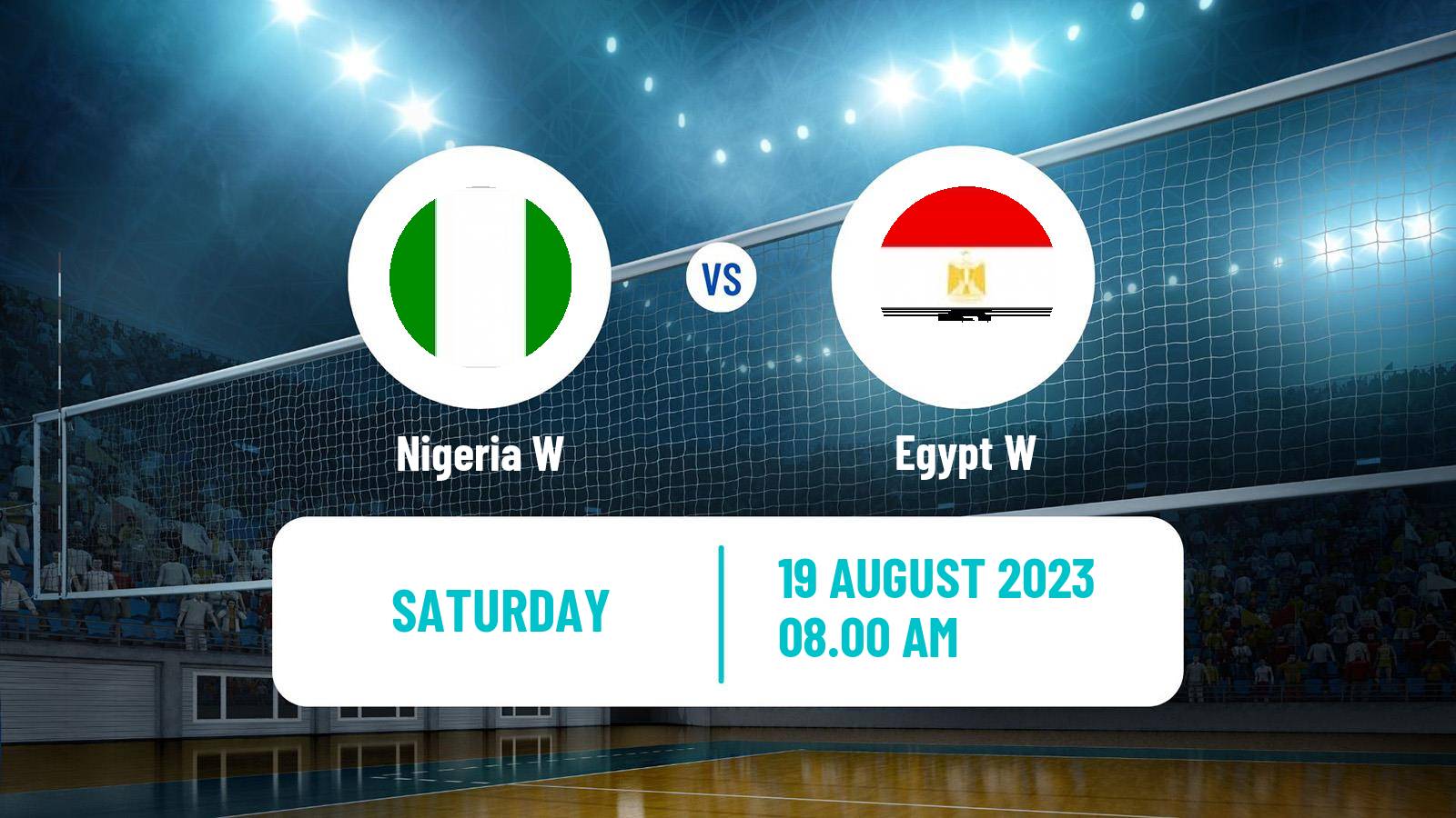 Volleyball African Championship Volleyball Women Nigeria W - Egypt W