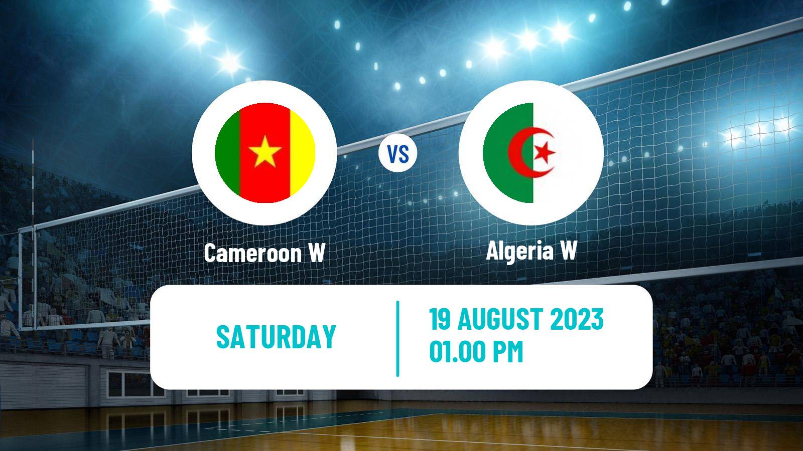 Volleyball African Championship Volleyball Women Cameroon W - Algeria W