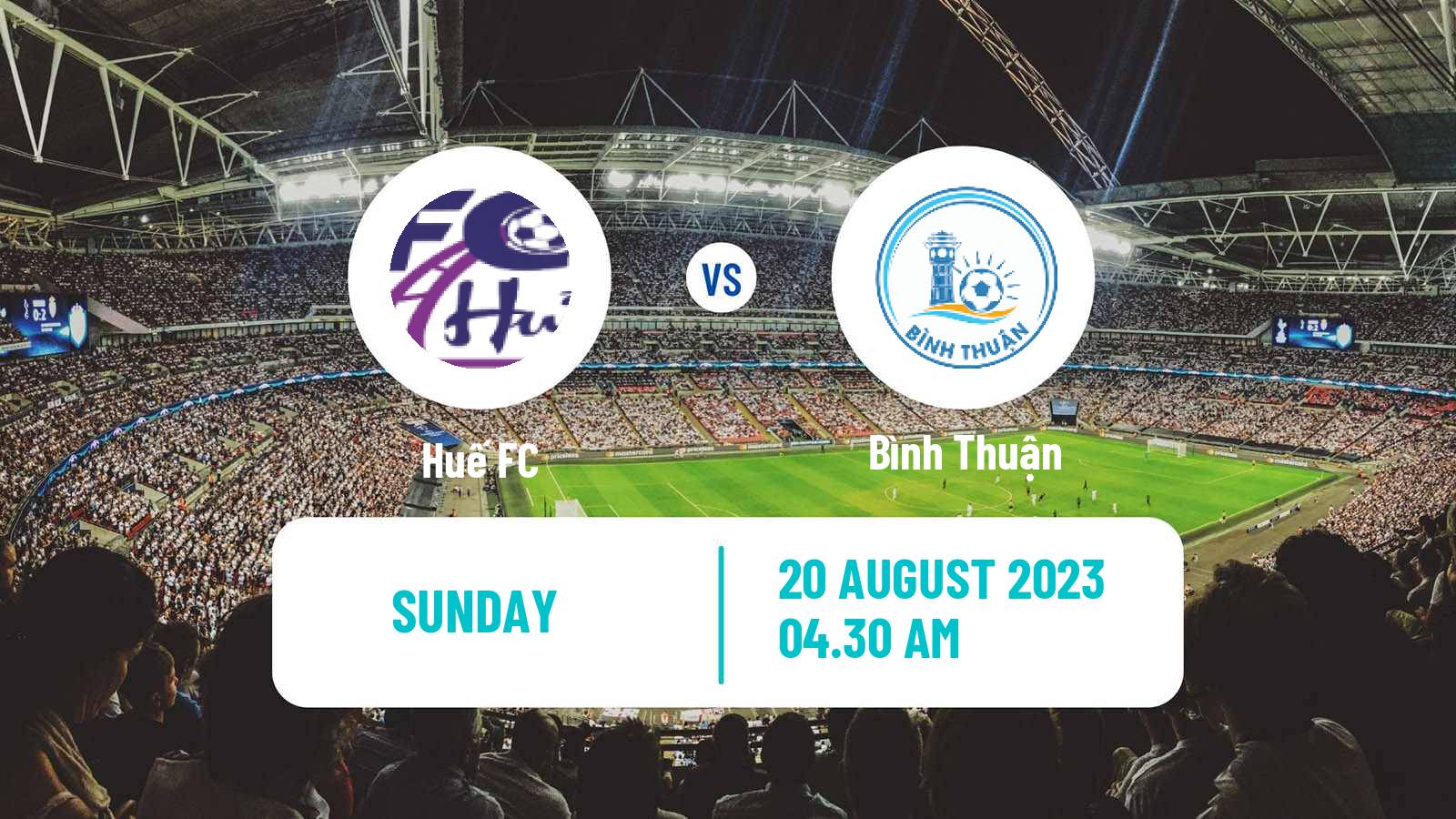 Soccer Vietnamese V League 2 Huế - Bình Thuận