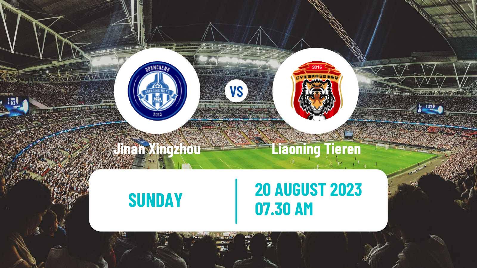 Soccer Chinese Jia League Jinan Xingzhou - Liaoning Tieren