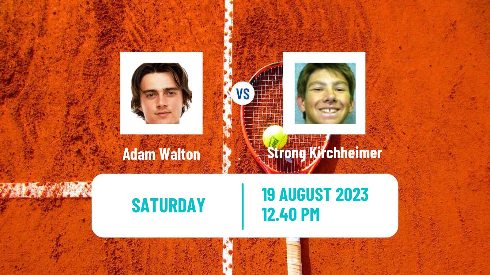 Tennis ATP Winston-Salem Adam Walton - Strong Kirchheimer