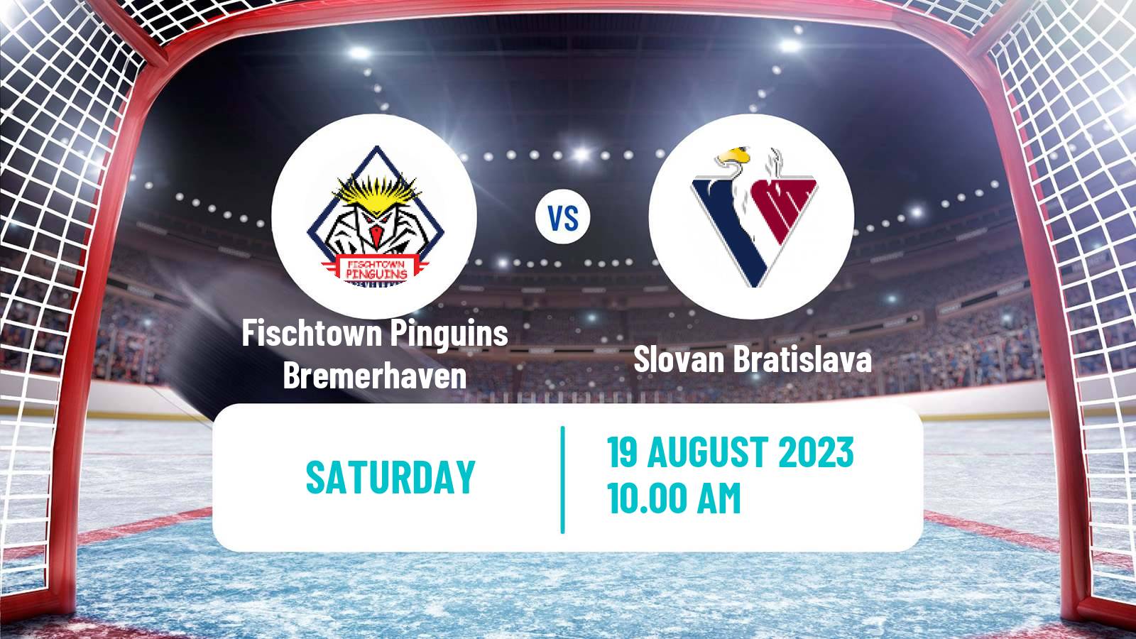 Hockey Club Friendly Ice Hockey Fischtown Pinguins Bremerhaven - Slovan Bratislava