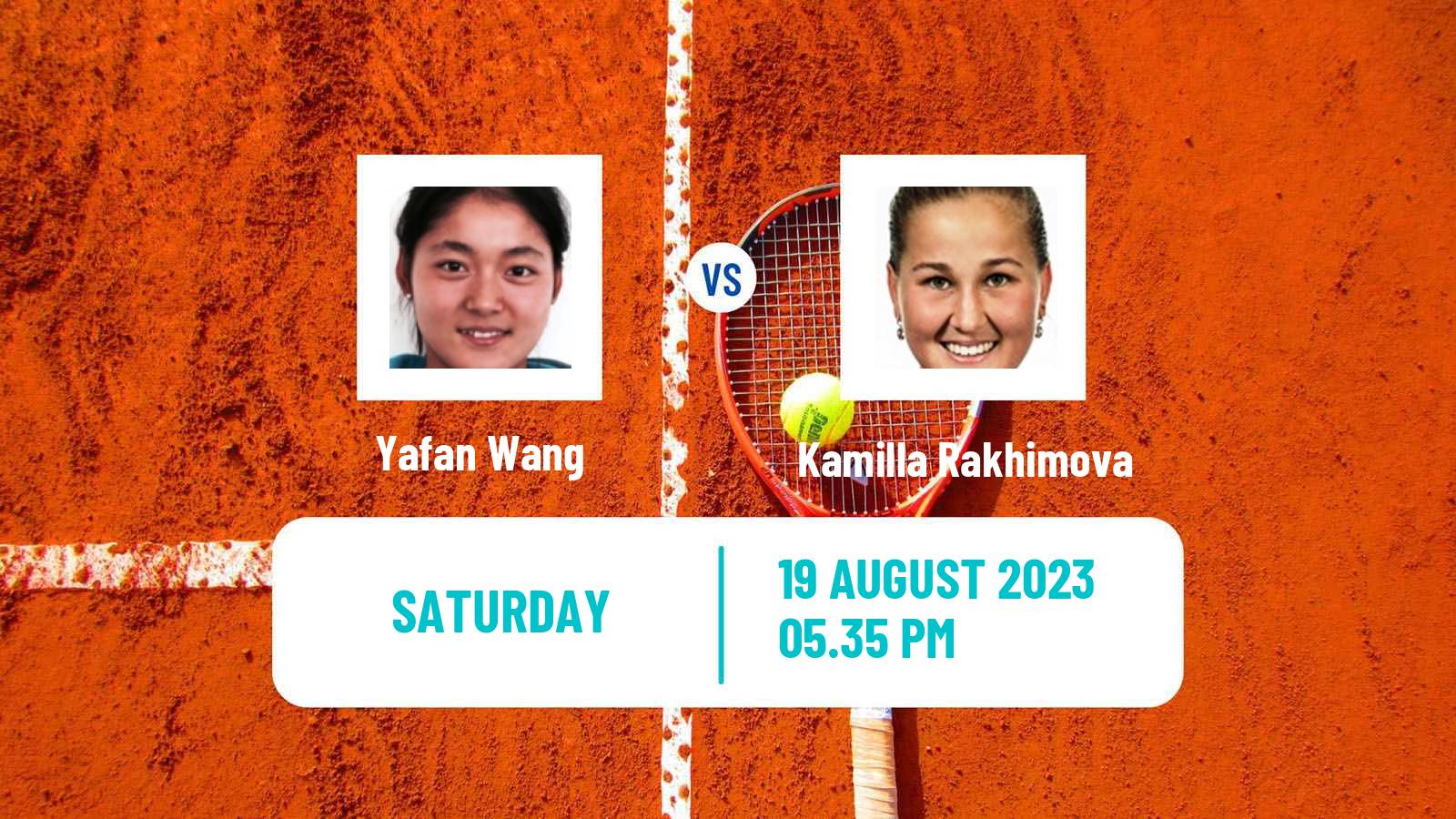 Tennis Stanford Challenger Women Yafan Wang - Kamilla Rakhimova
