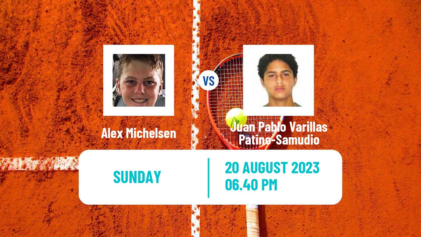 Tennis ATP Winston-Salem Alex Michelsen - Juan Pablo Varillas Patino-Samudio