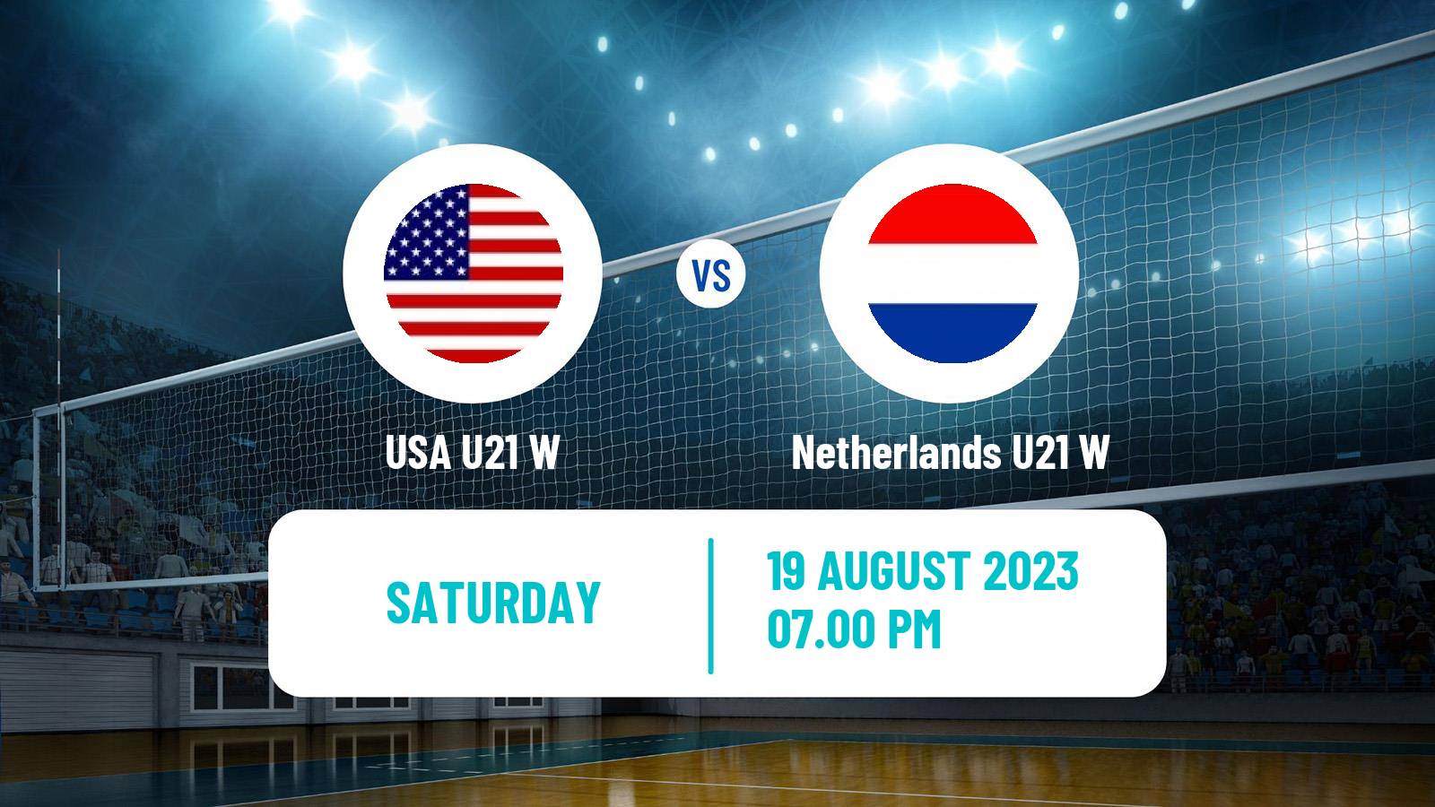 Volleyball World Championship U21 Volleyball Women USA U21 W - Netherlands U21 W