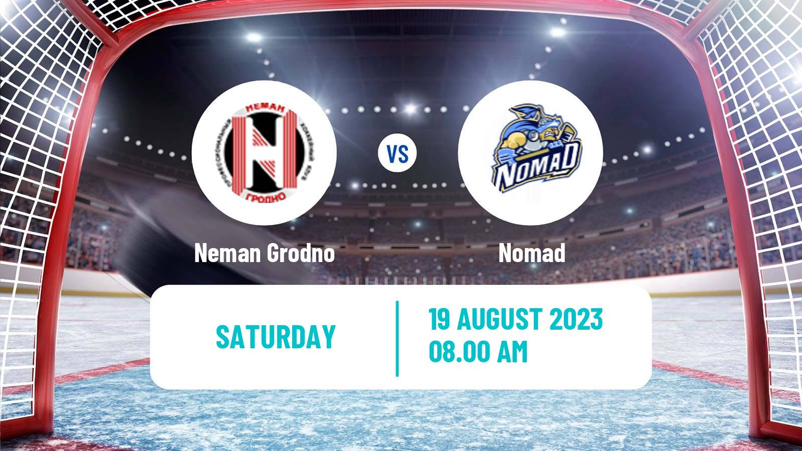 Hockey Club Friendly Ice Hockey Neman Grodno - Nomad