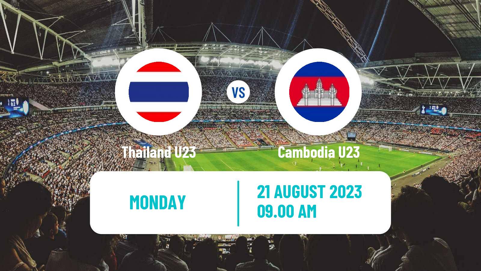 Soccer AFF Championship U23 Thailand U23 - Cambodia U23