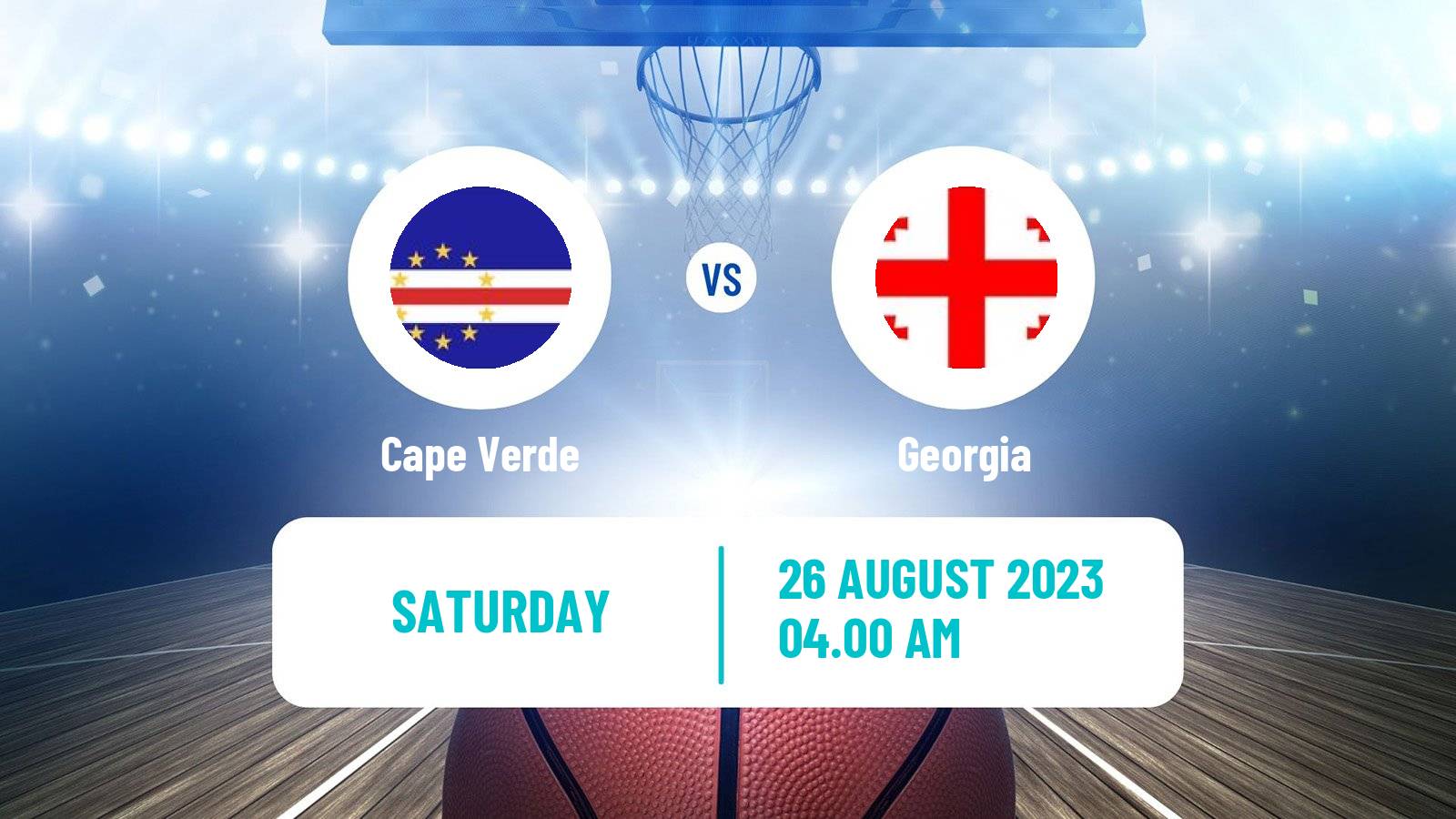 Basketball World Championship Basketball Cape Verde - Georgia