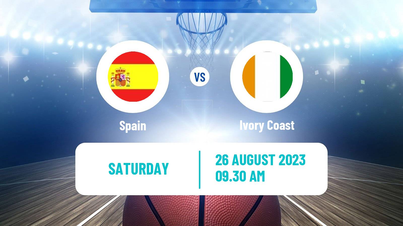 Basketball World Championship Basketball Spain - Ivory Coast