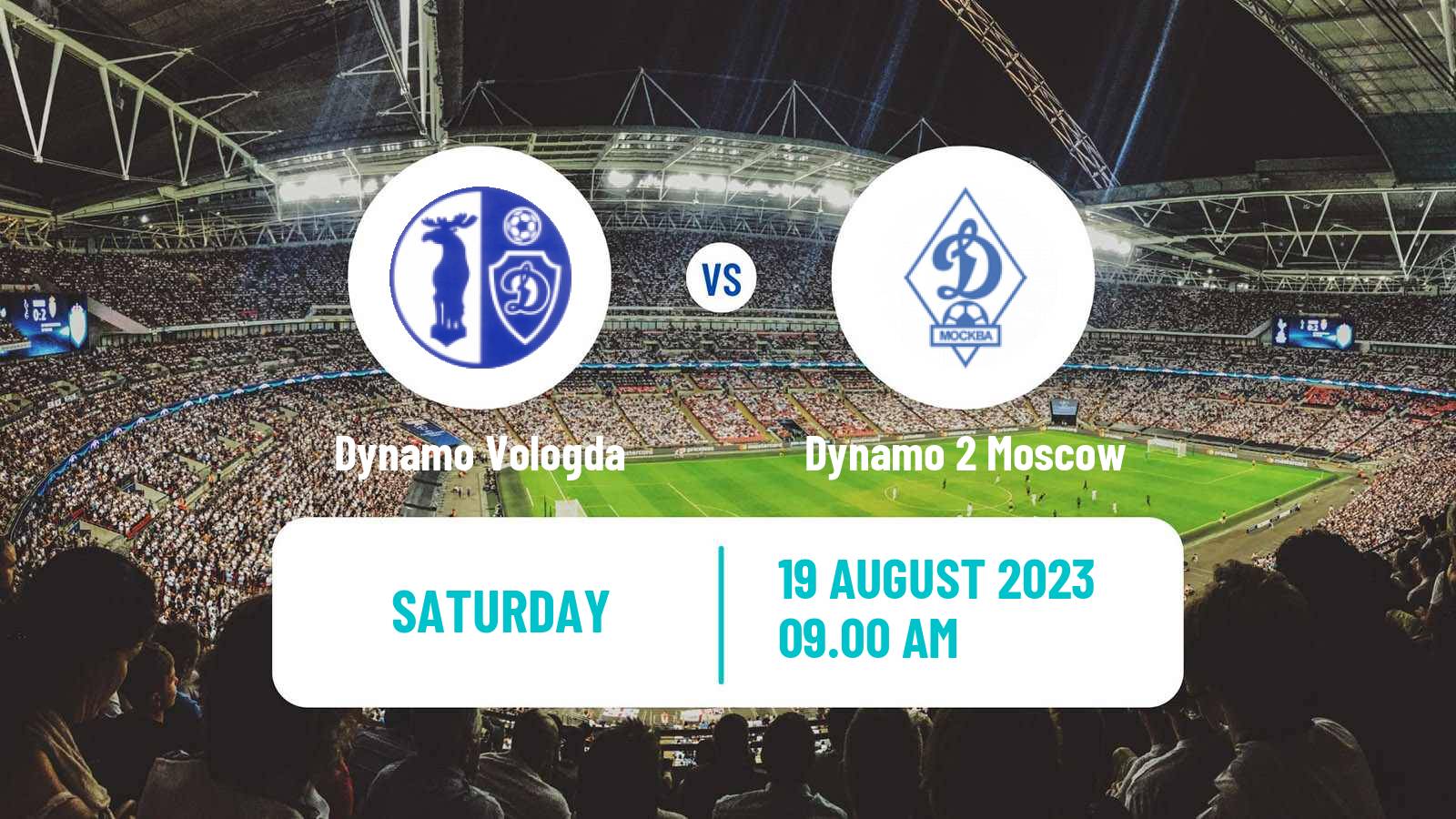 Soccer FNL 2 Division B Group 2 Dynamo Vologda - Dynamo 2 Moscow