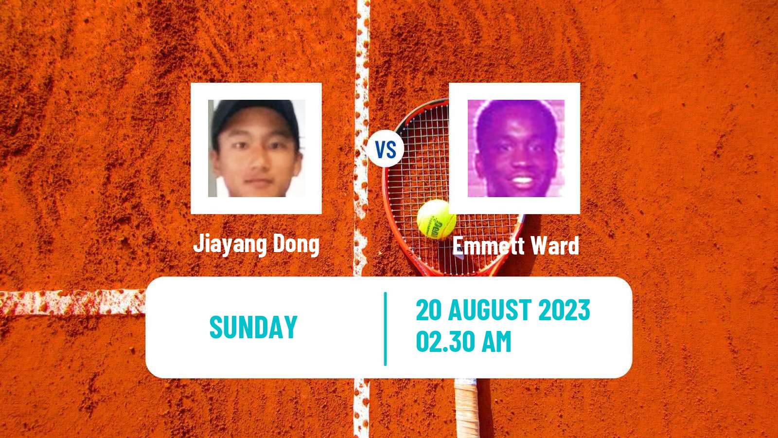 Tennis Zhuhai Challenger Men Jiayang Dong - Emmett Ward