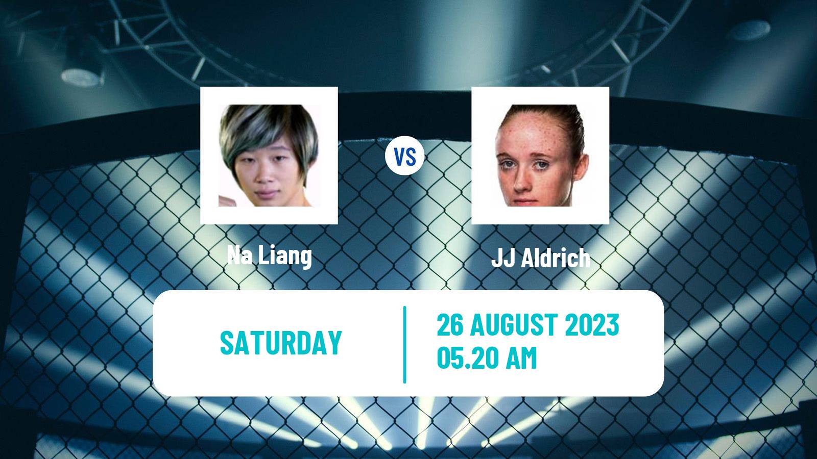 MMA Flyweight Women UFC Na Liang - JJ Aldrich