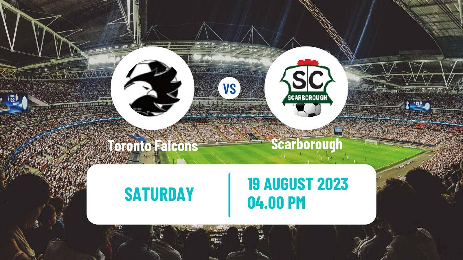 Soccer Canadian CSL Toronto Falcons - Scarborough