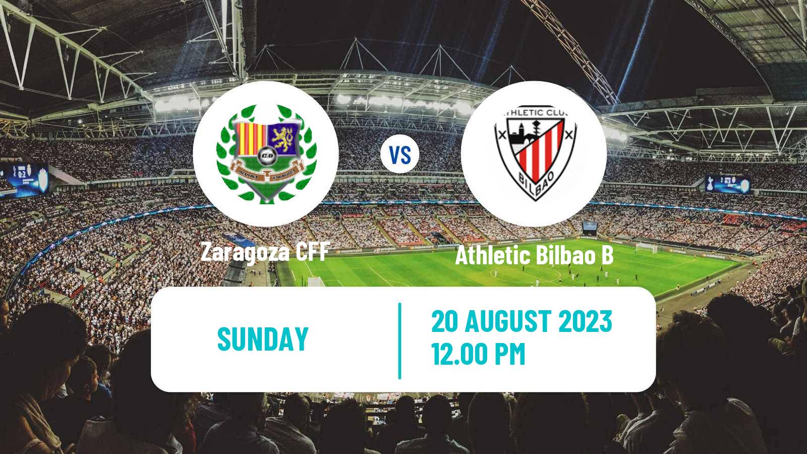 Soccer Club Friendly Women Zaragoza - Athletic Bilbao B