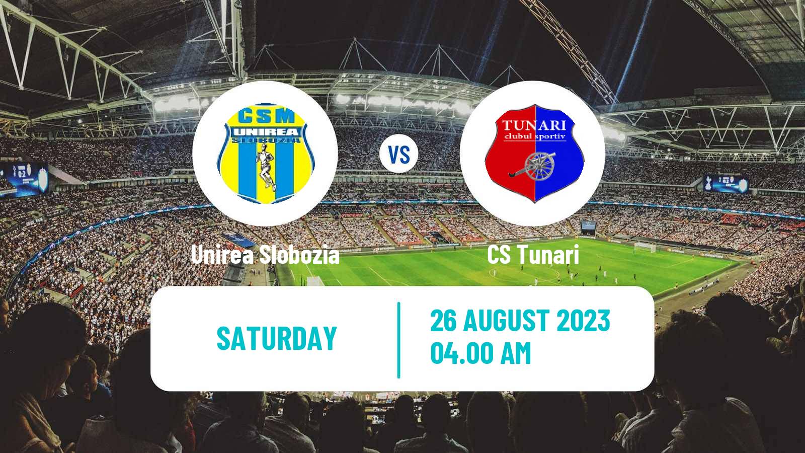 Soccer Romanian Division 2 Unirea Slobozia - Tunari