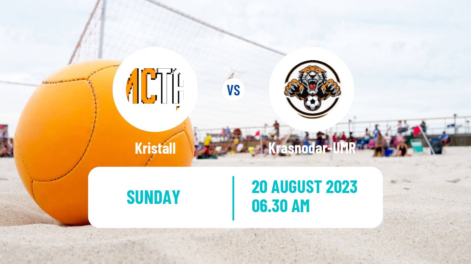 Beach soccer Superliga Kristall - Krasnodar-UMR