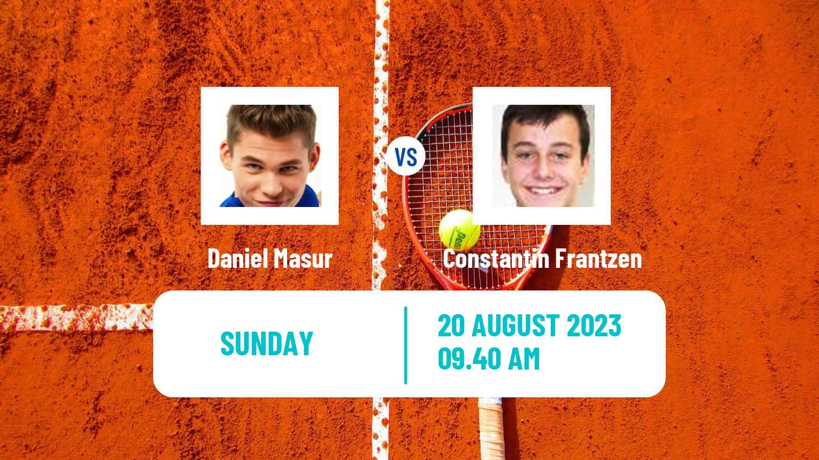 Tennis Augsburg Challenger Men Daniel Masur - Constantin Frantzen