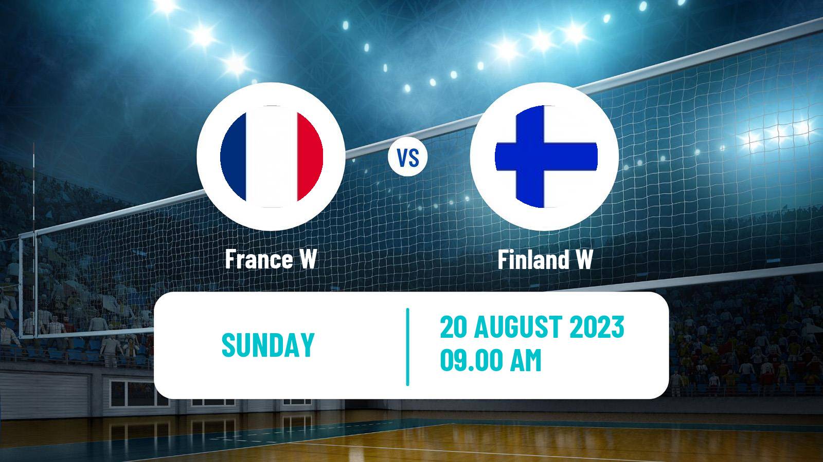 Volleyball European Championships Volleyball Women France W - Finland W