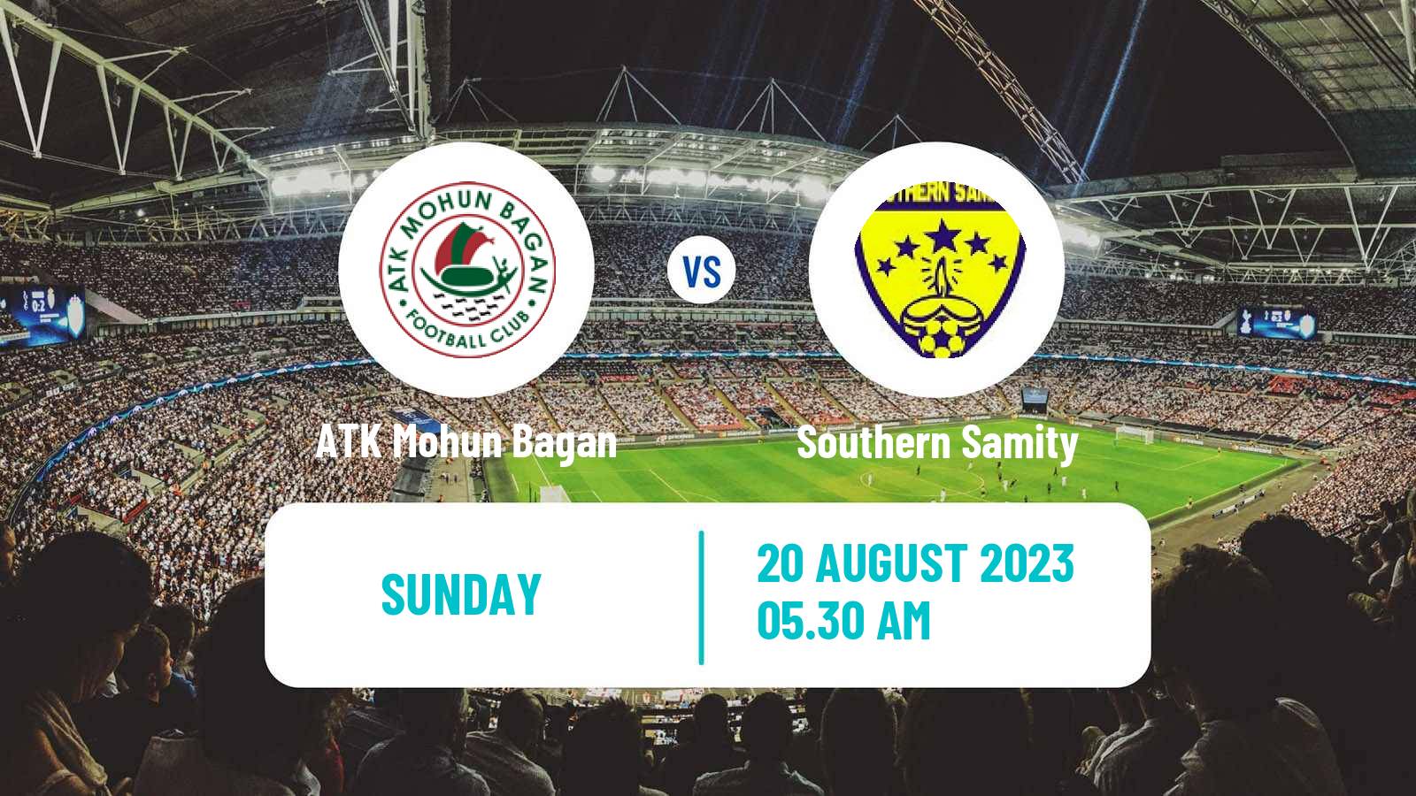 Soccer Calcutta Premier Division ATK Mohun Bagan - Southern Samity