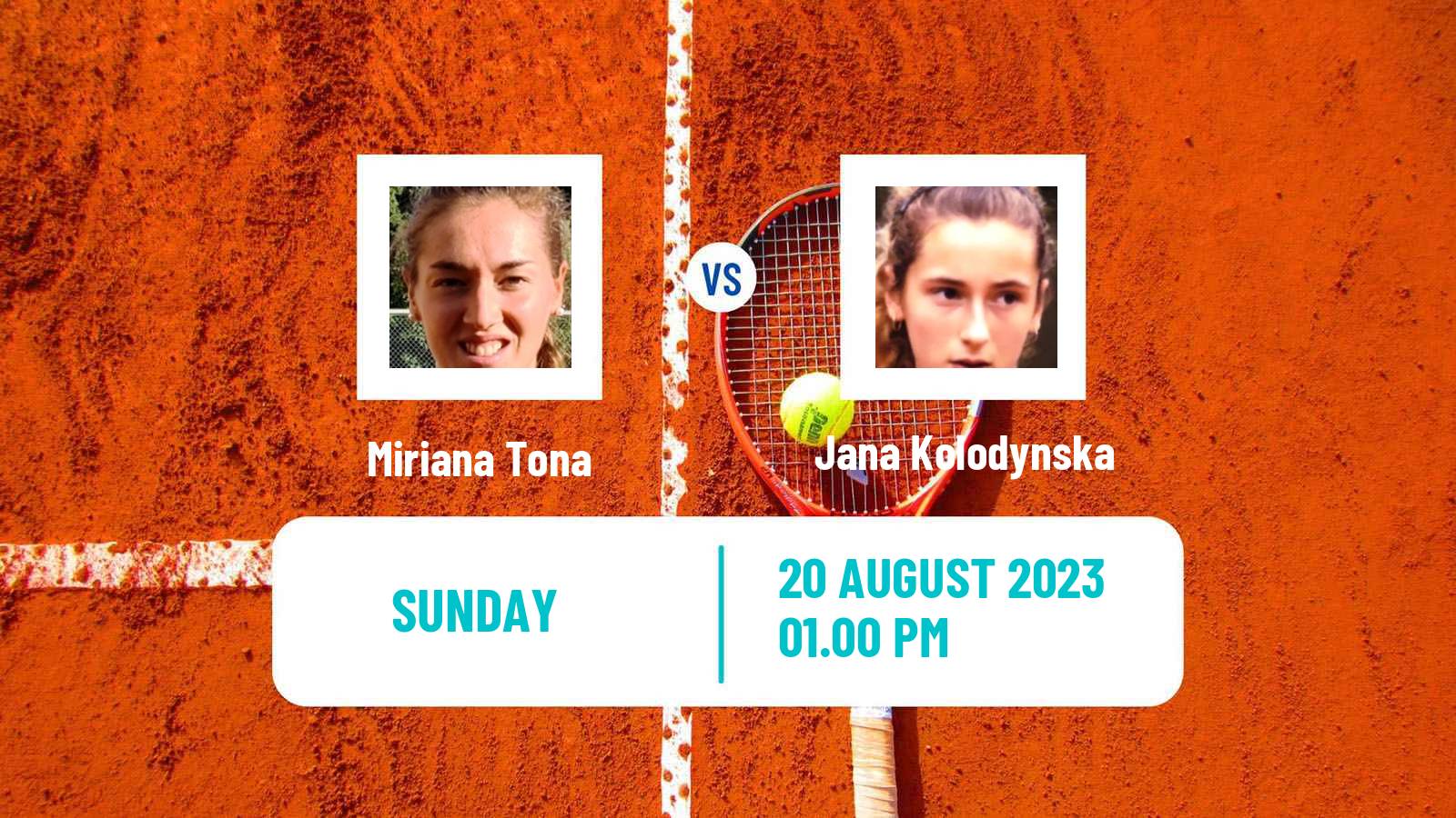 Tennis ITF W40 Arequipa Women Miriana Tona - Jana Kolodynska
